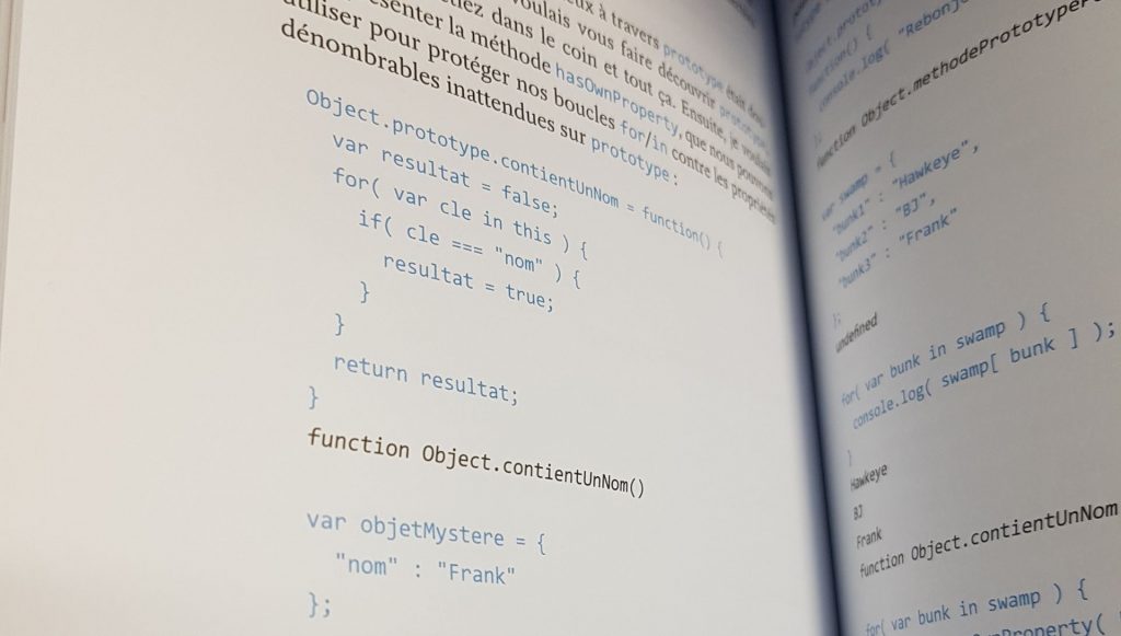 Code JavaScript pour les Web Designers