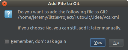 Add vcs Fite to Git