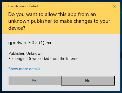 Sécurité Windows 10 Installation