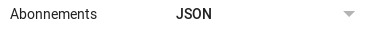 Format JSON sur Youtube