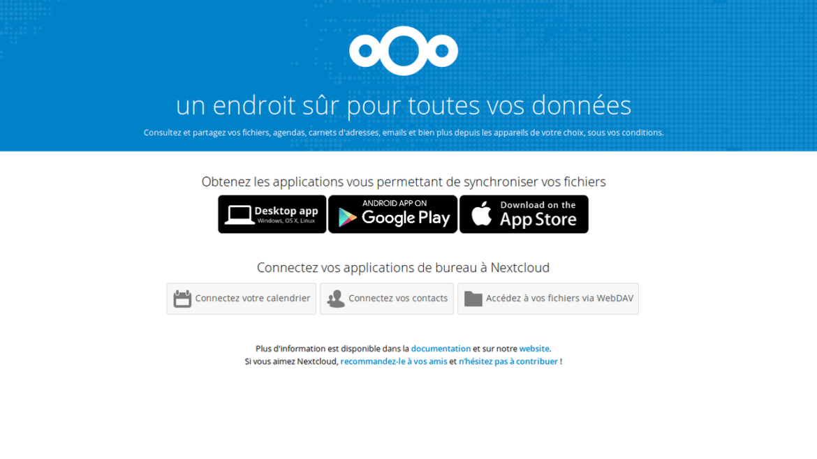 NextCloud : l'alternative gratuite et sécurisée à Dropbox