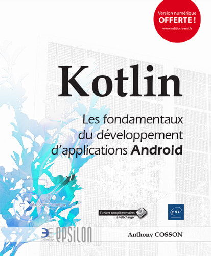 Couverture : Kotlin - Les fondamentaux du développement d'applications Android