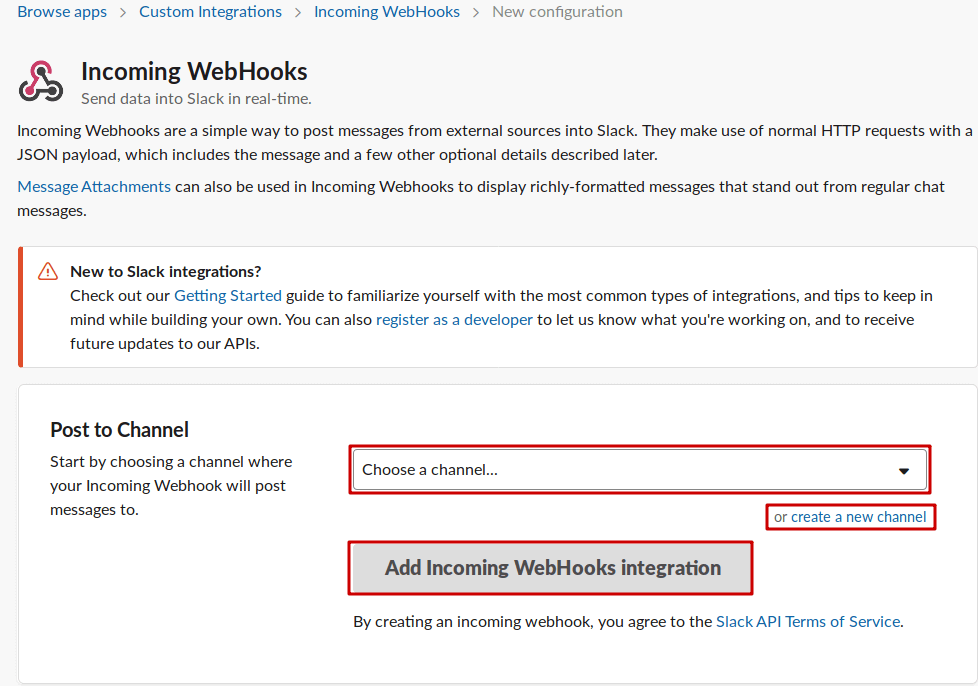 slack channel webhook slack channel webhook