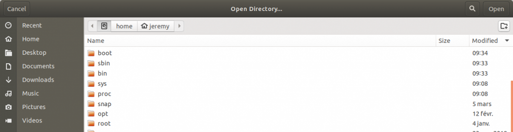 K4DirStat analyse de tout les fichiers sous Linux