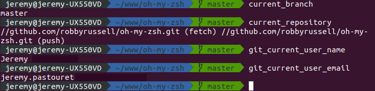 Oh My Zsh - Fonctions supplémentaires