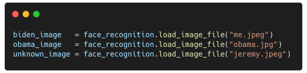 Modification du code pour utiliser ses propres photos