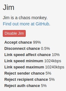Critère de Jim présent dans MailHog