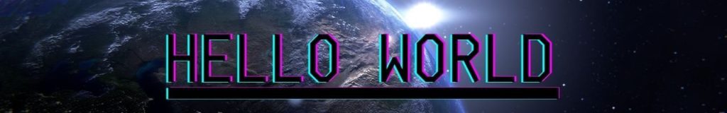 Bannière Hello World